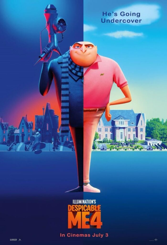Mi villano favorito 4, el nuevo rival en la carrera de taquilla de animación 3 Póster de Mi villano favorito 4.