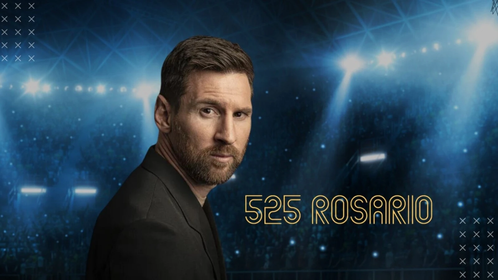 Anuncio de Lionel Messi con su productora 525 Rosario.