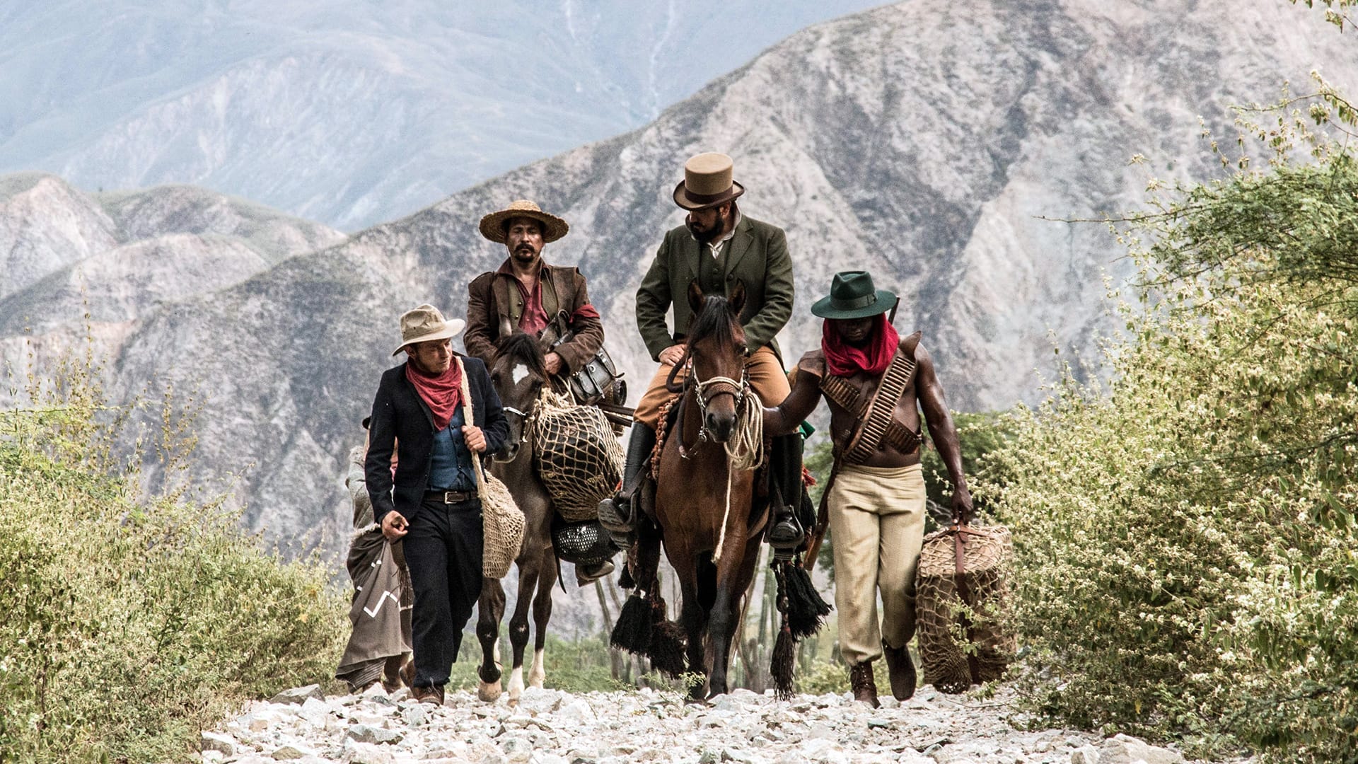 Escena de la película colombiana 'Adiós al Amigo'.