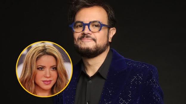 Fotografía de Aleks Syntek y Shakira.