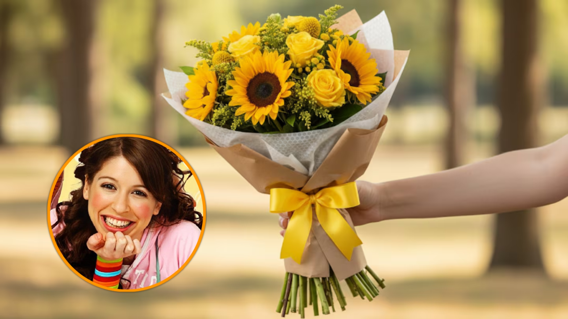 Fotografía de flores amarillas, que se popularizaron entregándose tras la serie 'Floricienta' con una canción.