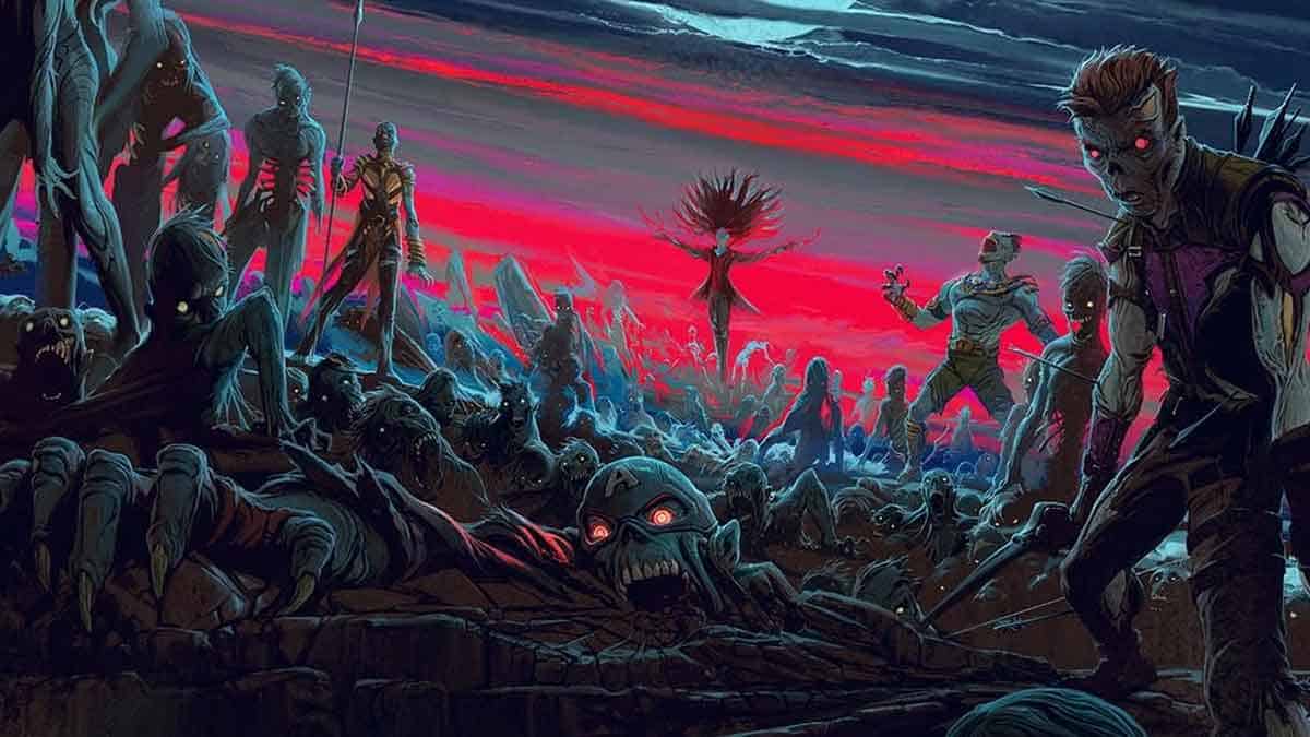 Póster de Marvel Zombies, nueva serie que llegará a Disney+.