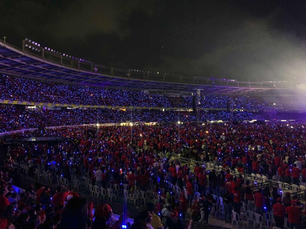 Barranquilla le cumplió el sueño a Silvestre Dangond 4 Vista del estadio Metropolitano de Barranquilla para el concierto de Silvestre Dangond