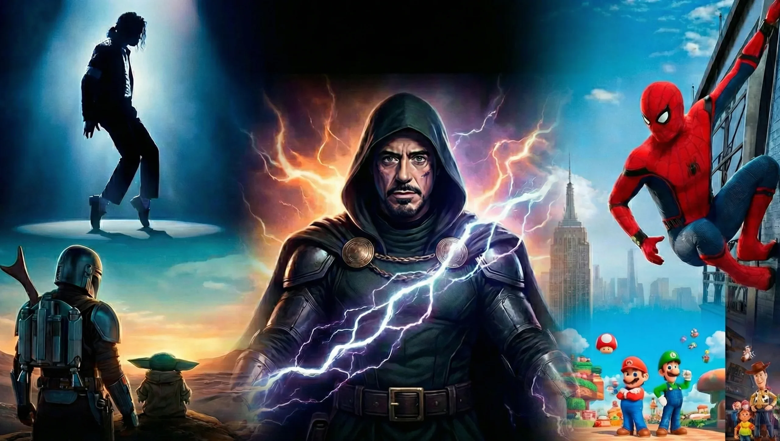 Mosaico de las películas más esperadas en 2026.