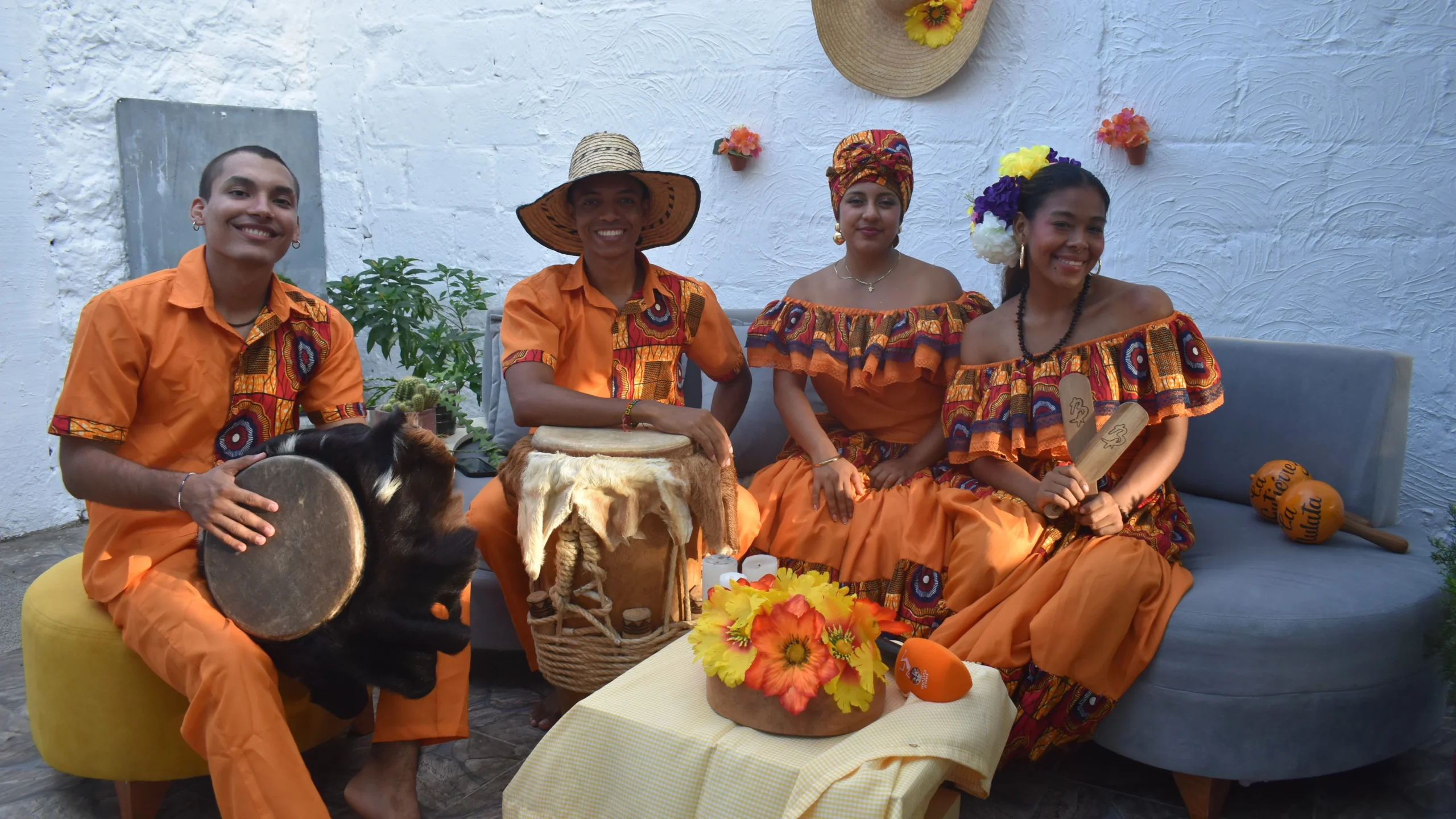 Fotografía de Bulla Raíz, grupo de bailes cantados de Barranquilla.