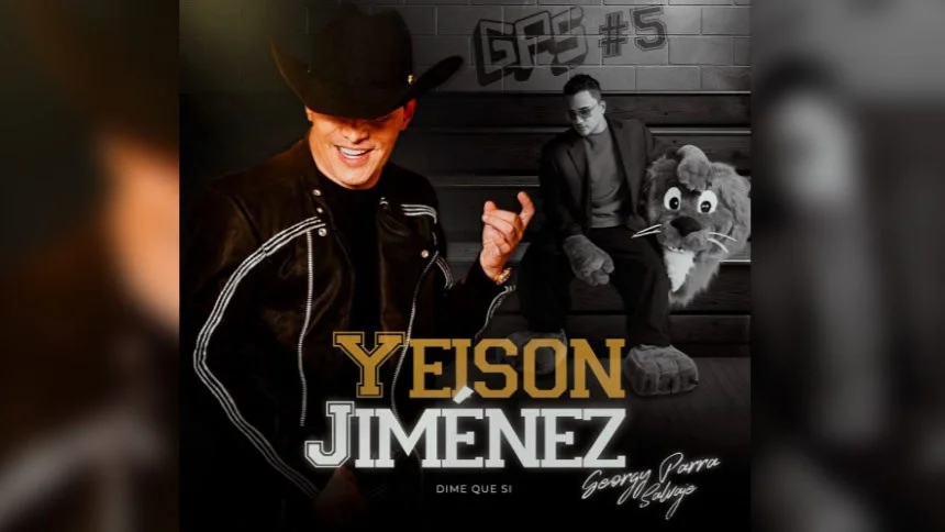 Póster de Yeison Jiménez publicado en redes sociales.