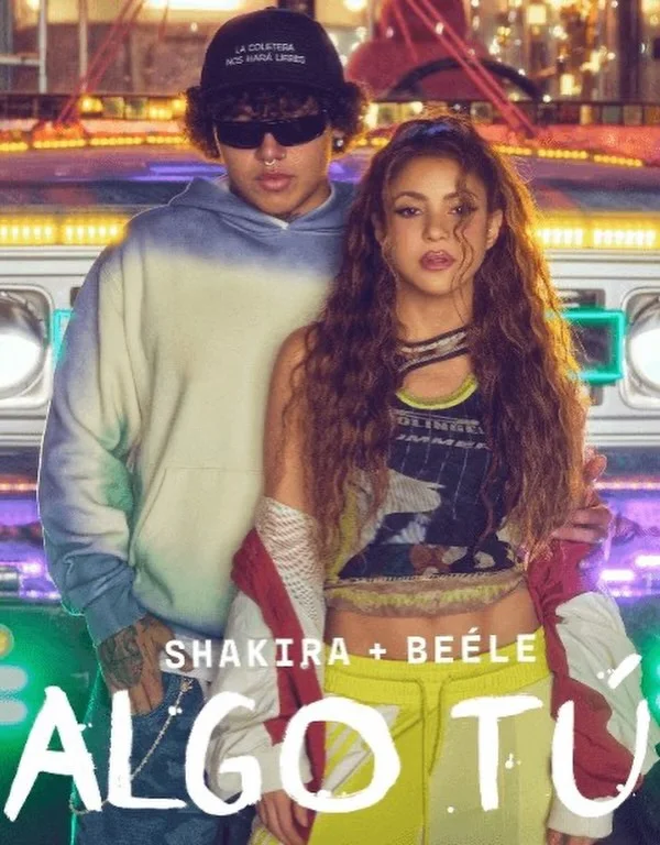 Beéle y Shakira en una carátula de la canción 'Algo tú'.
