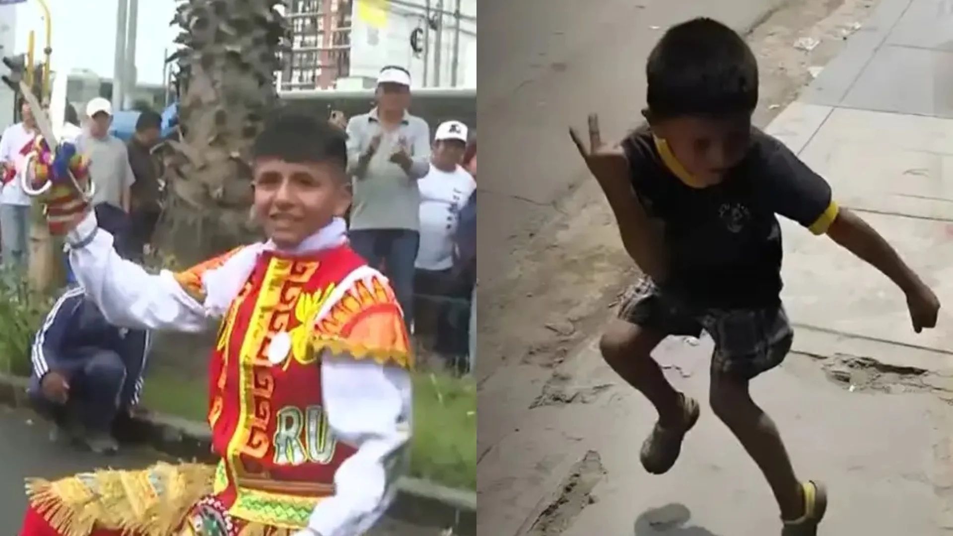 Mosaico de 'Tilín', joven que se viralizó hace unos años por un video bailando y reapareció recientemente.