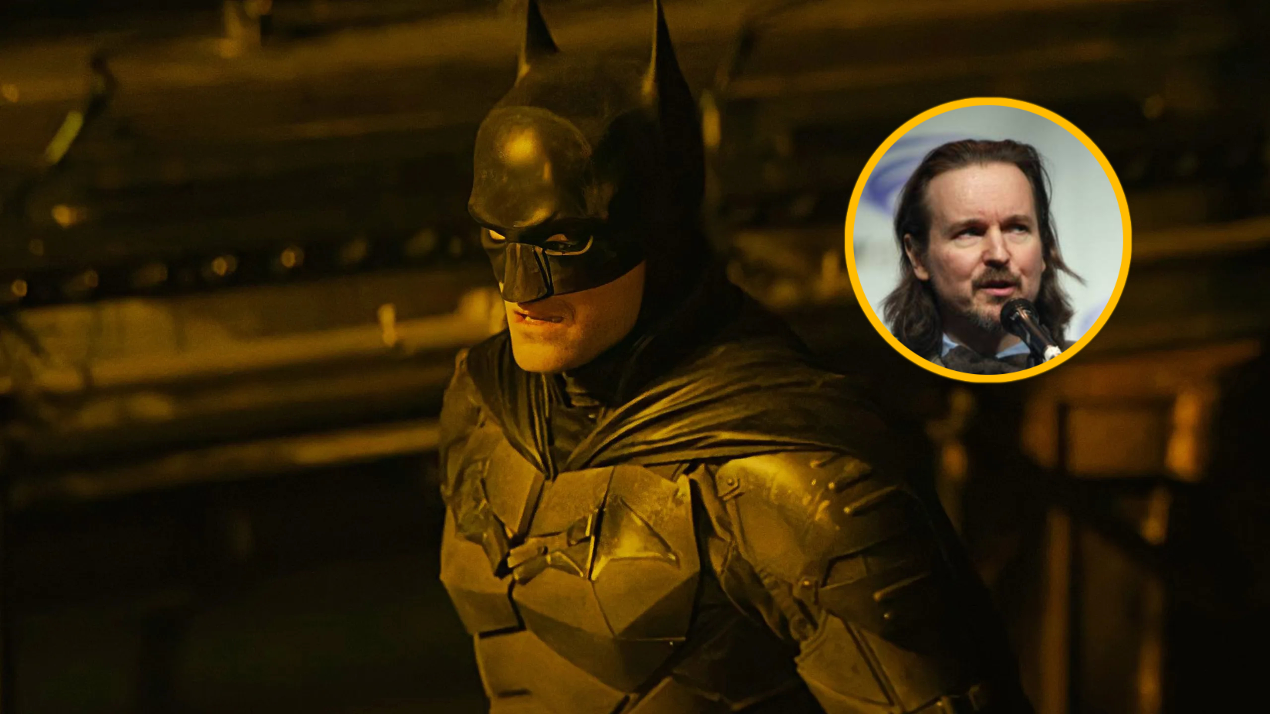 Fotografía de Robert Pattinson y Matt Reeves, quienes volverán en 'The Batman II' como actor y director, respectivamente.