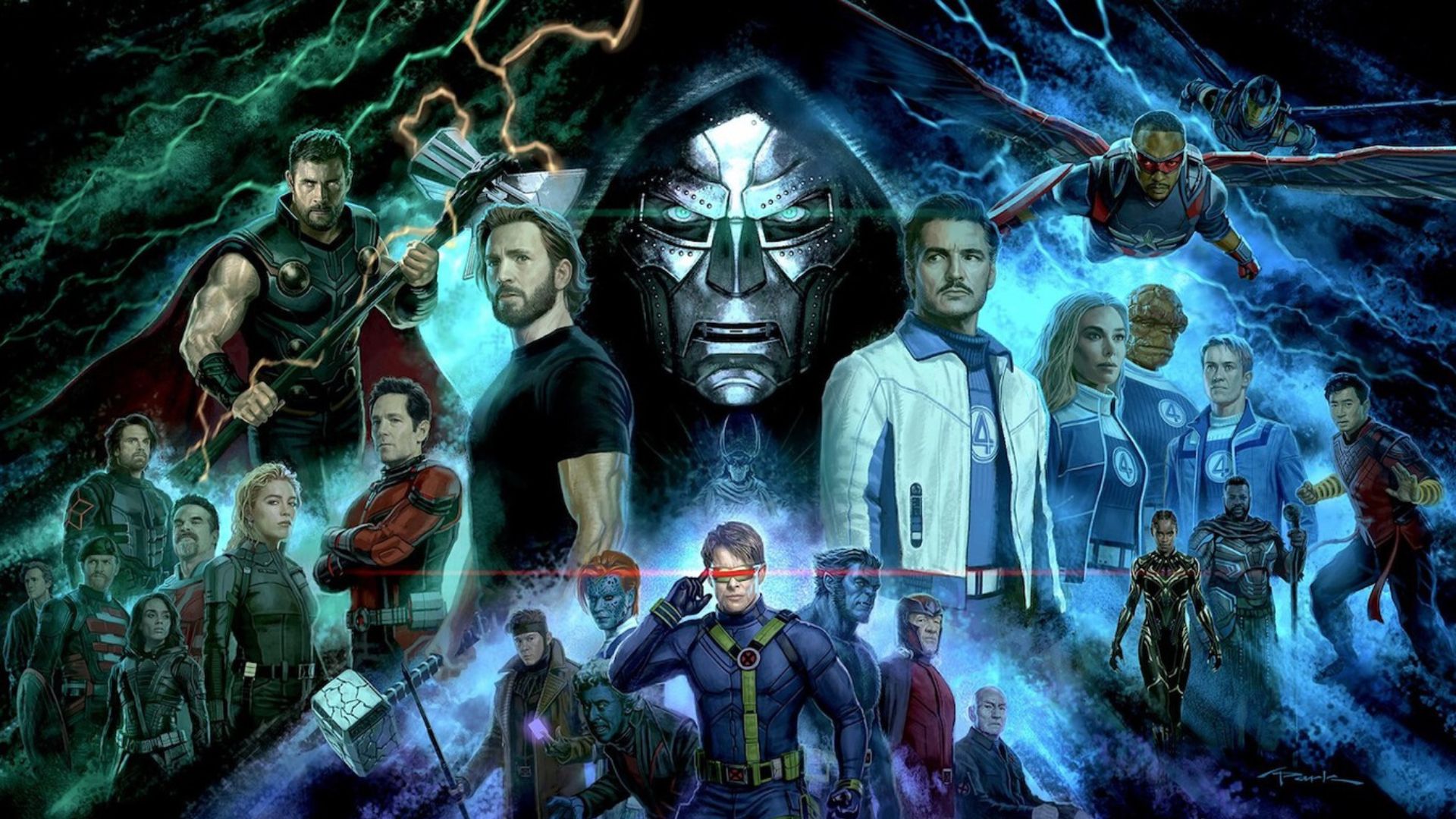 Póster reciente de 'Avengers Doomsday', una de las películas más esperadas de 2026.